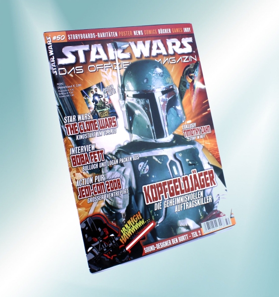 Star Wars - das offizielle Magazin vom OZ Verlag Nr. 50: Kopfgeldjäger - die geheimnisvollen Auftragskiller